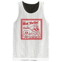 The Midwest Call Me Hot Pizza Hot To Go Mesh Reversible Basketball Jersey Tank