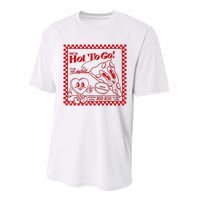 The Midwest Call Me Hot Pizza Hot To Go Performance Sprint T-Shirt