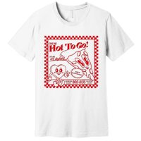 The Midwest Call Me Hot Pizza Hot To Go Premium T-Shirt