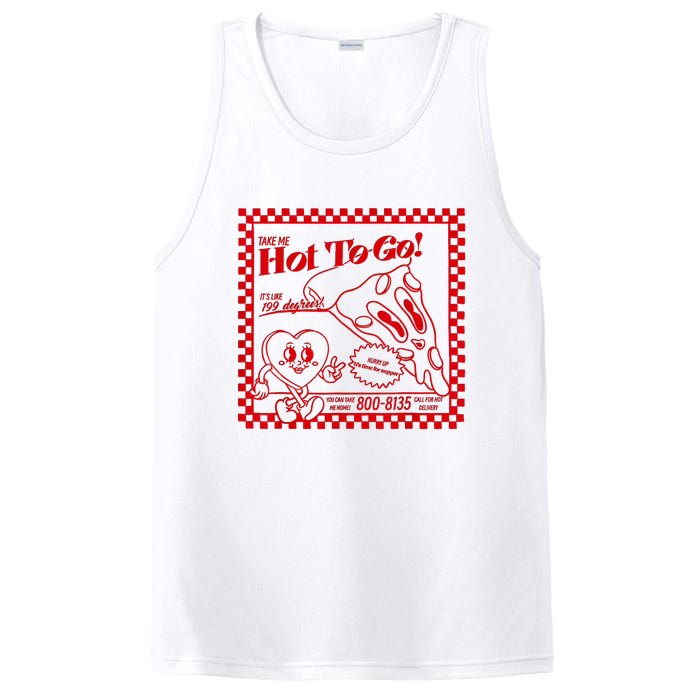 The Midwest Call Me Hot Pizza Hot To Go PosiCharge Competitor Tank