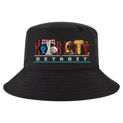 The Motor City Love A Detroit Team Fan Cool Comfort Performance Bucket Hat