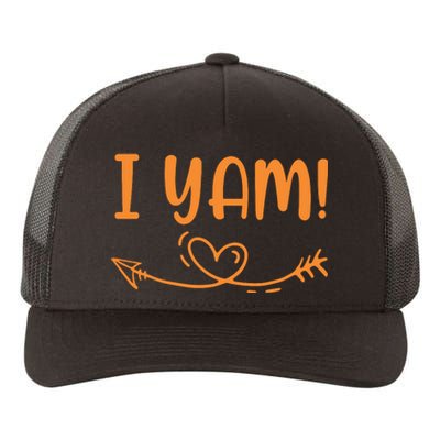 Thanksgiving Matching Couple SheS My Sweet Potato I Yam Set Yupoong Adult 5-Panel Trucker Hat