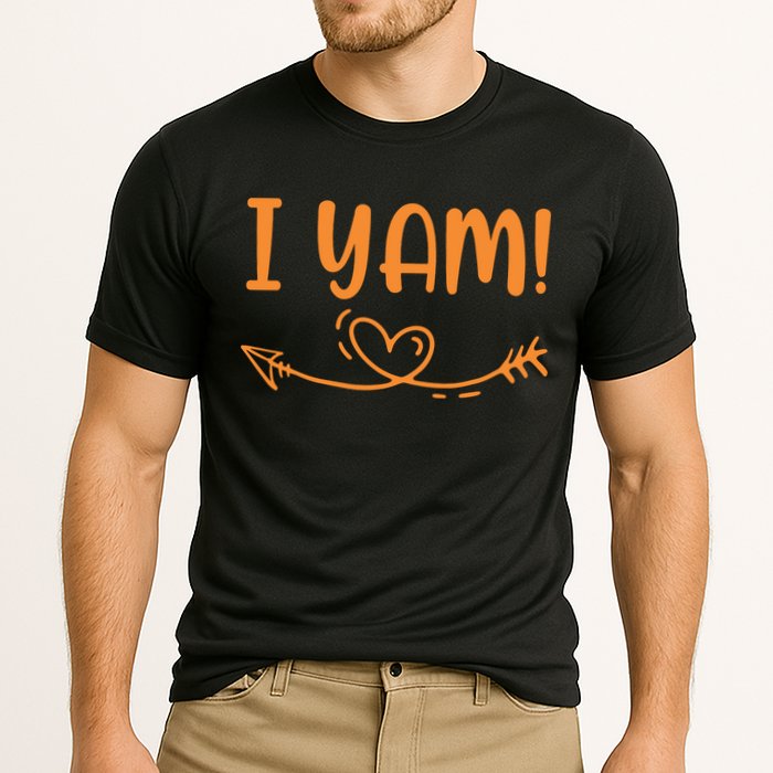 Thanksgiving Matching Couple SheS My Sweet Potato I Yam Set Cooling Performance Crew T-Shirt