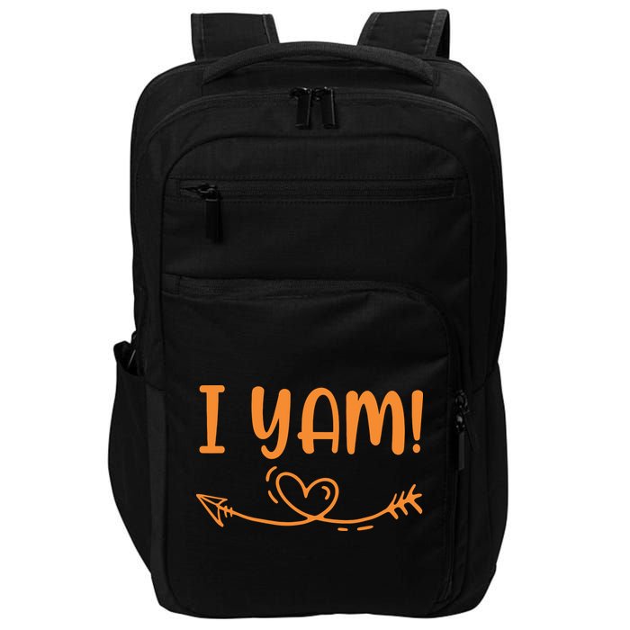 Thanksgiving Matching Couple SheS My Sweet Potato I Yam Set Impact Tech Backpack