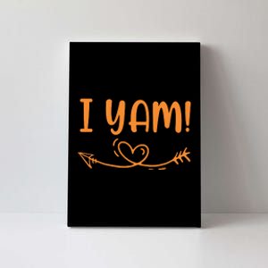 Thanksgiving Matching Couple SheS My Sweet Potato I Yam Set Canvas