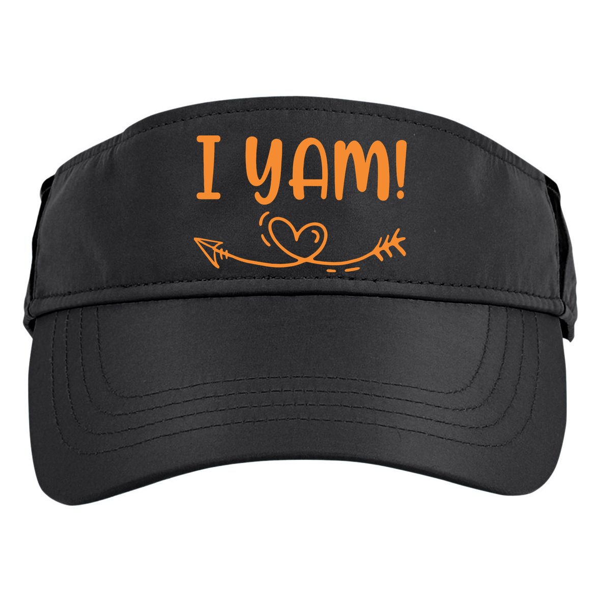 Thanksgiving Matching Couple SheS My Sweet Potato I Yam Set Adult Drive Performance Visor