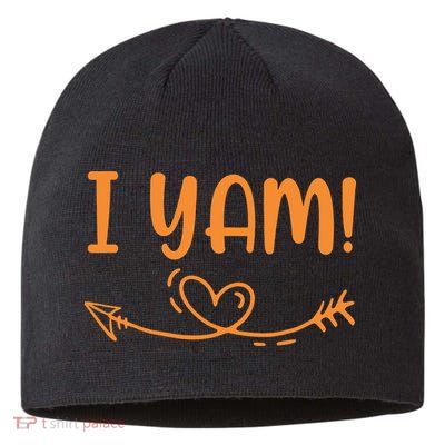Thanksgiving Matching Couple SheS My Sweet Potato I Yam Set Sustainable Beanie