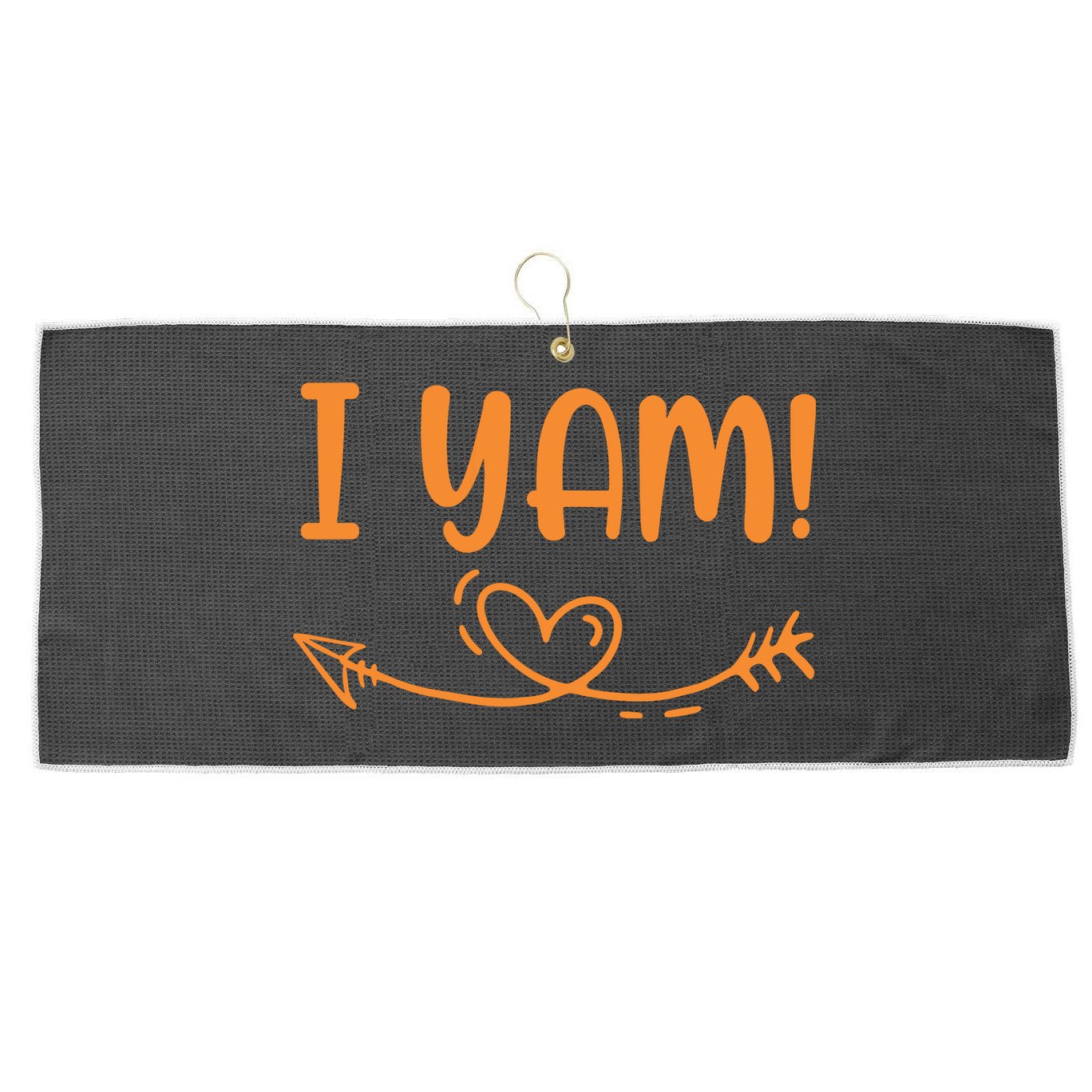 Thanksgiving Matching Couple SheS My Sweet Potato I Yam Set Large Microfiber Waffle Golf Towel