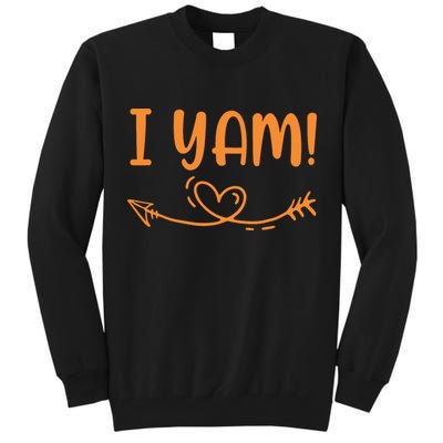 Thanksgiving Matching Couple SheS My Sweet Potato I Yam Set Tall Sweatshirt