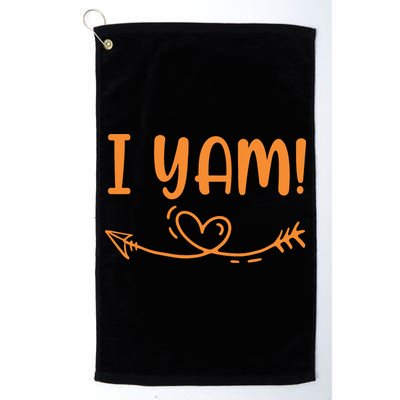 Thanksgiving Matching Couple SheS My Sweet Potato I Yam Set Golf Towel