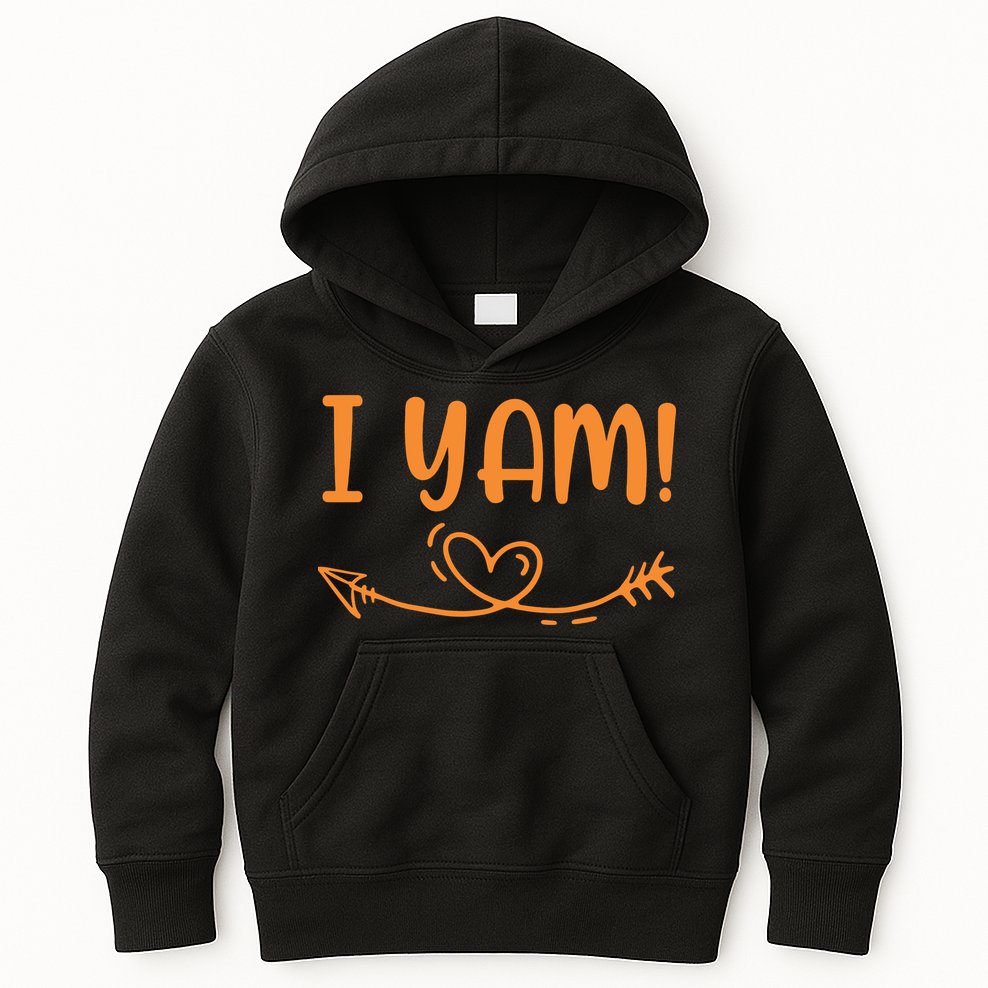 Thanksgiving Matching Couple SheS My Sweet Potato I Yam Set Kids Hoodie
