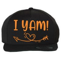 Thanksgiving Matching Couple SheS My Sweet Potato I Yam Set Wool Snapback Cap