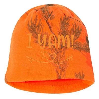 Thanksgiving Matching Couple SheS My Sweet Potato I Yam Set Kati - Camo Knit Beanie