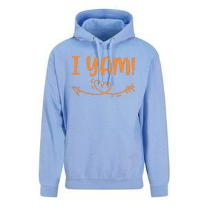 Thanksgiving Matching Couple SheS My Sweet Potato I Yam Set Unisex Surf Hoodie