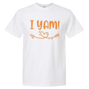 Thanksgiving Matching Couple SheS My Sweet Potato I Yam Set Garment-Dyed Heavyweight T-Shirt