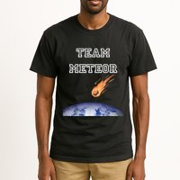 Team Meteor Crashing Into Planet Tall T-Shirt