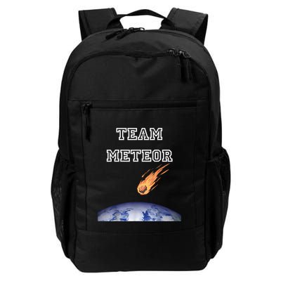 Team Meteor Crashing Into Planet Daily Commute Backpack