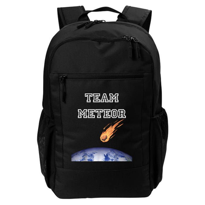 Team Meteor Crashing Into Planet Backpack
