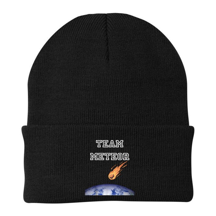 Team Meteor Crashing Into Planet Beanie