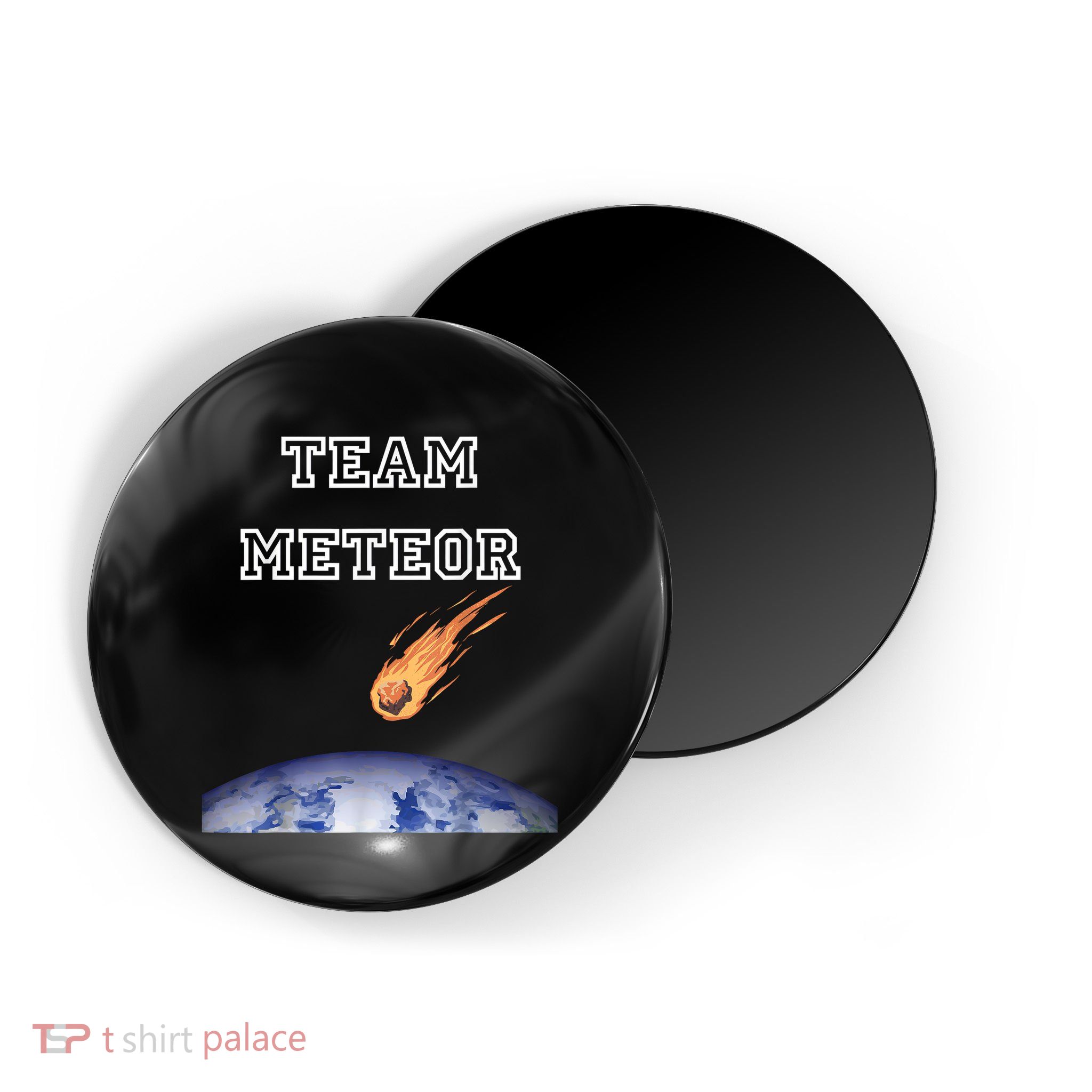 Team Meteor Crashing Into Planet Magnet