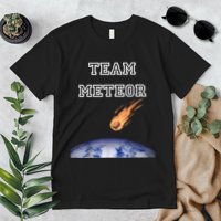 Team Meteor Crashing Into Planet Premium T-Shirt