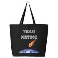 Team Meteor Crashing Into Planet 25L Jumbo Tote