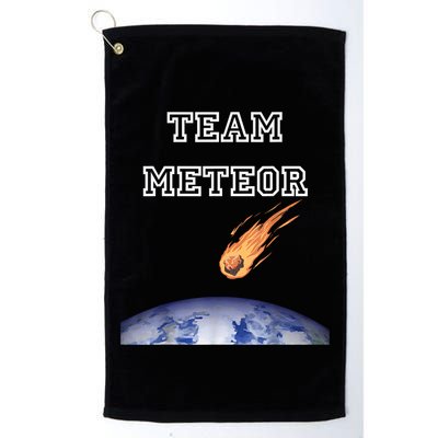 Team Meteor Crashing Into Planet Golf Towel