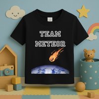 Team Meteor Crashing Into Planet Toddler T-Shirt