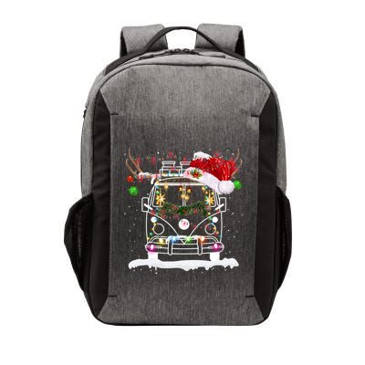 Tu Merry Christmas Camping Rv Costume Reindeer Santa Hat Funny Gift Vector Backpack