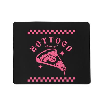 The Midwest Call Me Hot Retro Pizza Hot To Go Mousepad