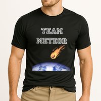 Team Meteor Crashing Into Planet Performance Shirt