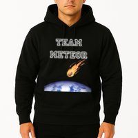Team Meteor Crashing Into Planet Hoodie