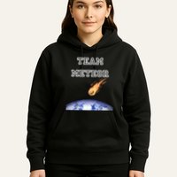 Team Meteor Crashing Into Planet Hoodie