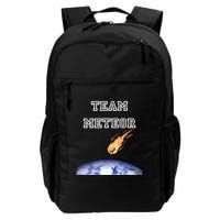Team Meteor Crashing Into Planet Daily Commute Backpack