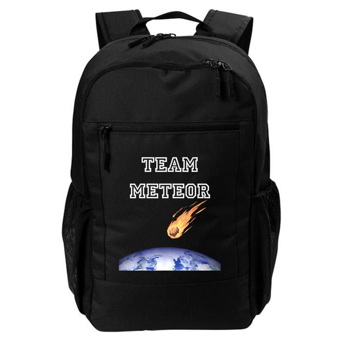 Team Meteor Crashing Into Planet Daily Commute Backpack