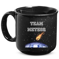 Team Meteor Crashing Into Planet 15oz Campfire Ceramic Mug