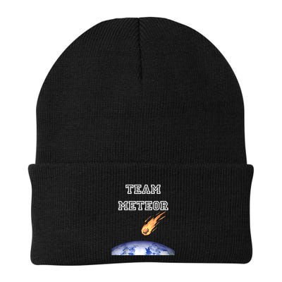 Team Meteor Crashing Into Planet Beanie