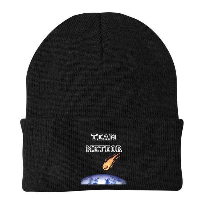 Team Meteor Crashing Into Planet Beanie