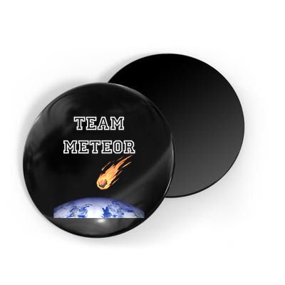 Team Meteor Crashing Into Planet Magnet