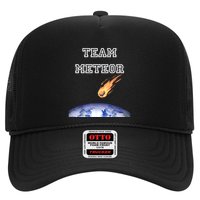Team Meteor Crashing Into Planet Trucker Hat