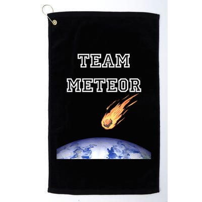 Team Meteor Crashing Into Planet Golf Towel