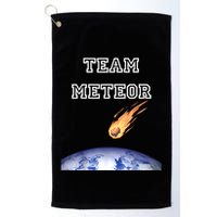 Team Meteor Crashing Into Planet Golf Towel