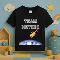 Team Meteor Crashing Into Planet Toddler T-Shirt