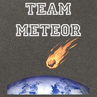 Team Meteor Crashing Into Planet Cotton Canvas Backpack