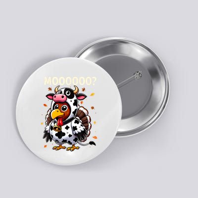 Turkey Moo Cow Thanksgiving Shirts Button