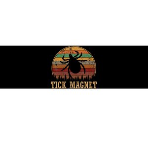 Tick Magnet Camping Tick Magnet Bumper Sticker