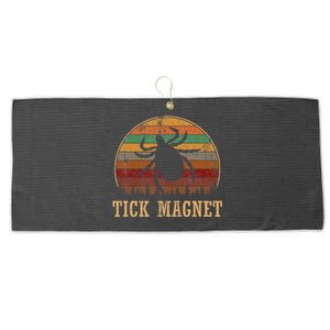 Tick Magnet Camping Tick Magnet Large Microfiber Waffle Golf Towel