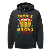 Tamale Making Crew Tamale Season Funny Mexican Christmas Performance Fleece Hoodie