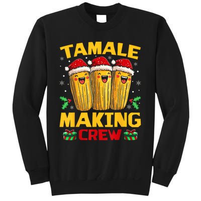 Tamale Making Crew Tamale Season Funny Mexican Christmas Sweatshirt