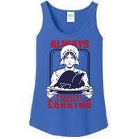 Thankful Mom Cooking Food Meaningful Gift Ladies Essential Tank